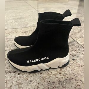 balenciaga size 25 toddler sock sneakers
